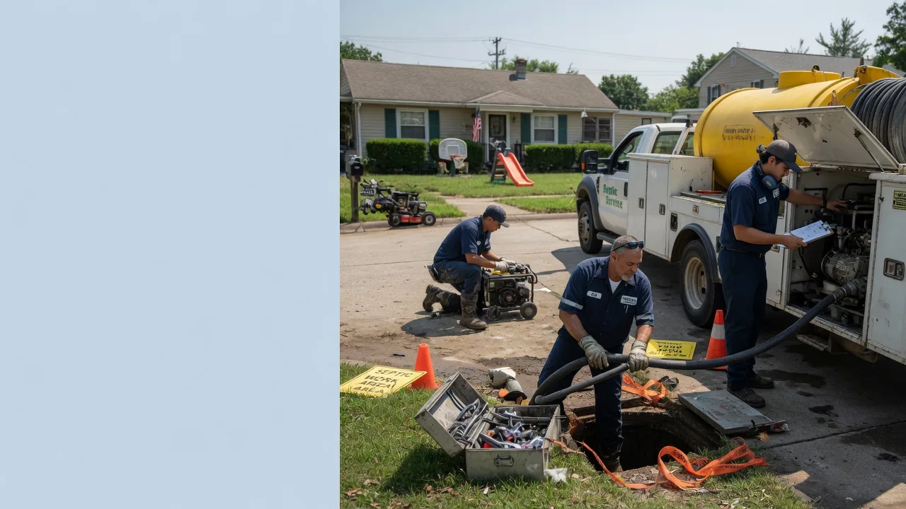 Septic Tank Pumping in Roxana, IL near me